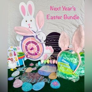 Next Year’s Easter Bundle * Bunny Ears Decor * Game* Basket * Party * Kids